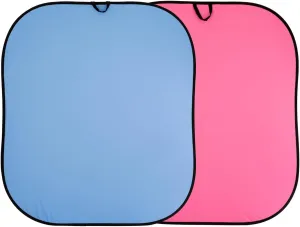 Lastolite LL LB6751 1.8 x 2.15 Meters Plain Collapsible, Blue/Pink