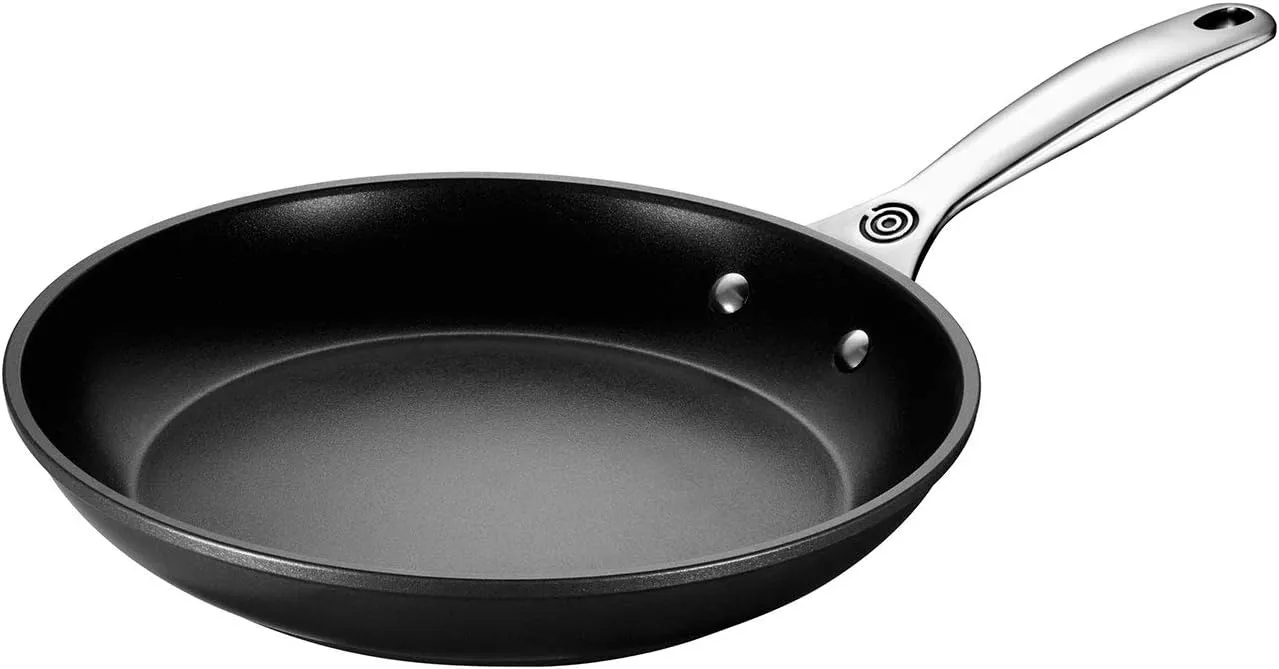 Le Creuset 5-Piece Cookware Bundle: 4-1/2 QT Round Dutch Oven, 8 QT Covered Stockpot, and 10" Toughened Nonstick Pro Fry Pan - Caribbean