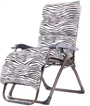 Lightweig-Ht Camping Chairs Loungers Folding Chair rs,Folding Deck Chairs,Beach Chairs,Portable Home Lounge Chairs,Ideal for Outdoor Terraces,Detachable Cotton Pad/a