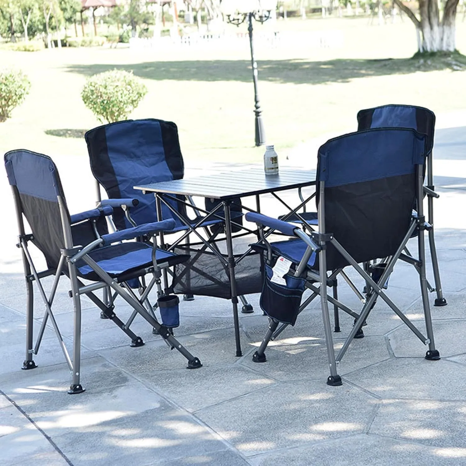 Lightweight Folding Outdoor Beach Camp Chair with Cup Holder, Large Portable Folding Lawn Chairs for Adults, 330lbs Capacity, for Fishing, Hiking, Picnic, Travel, Carry Bag,Gray b