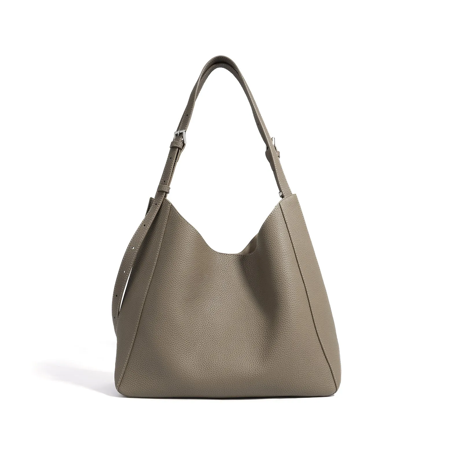 Lightweight Leather Shoulder Bag