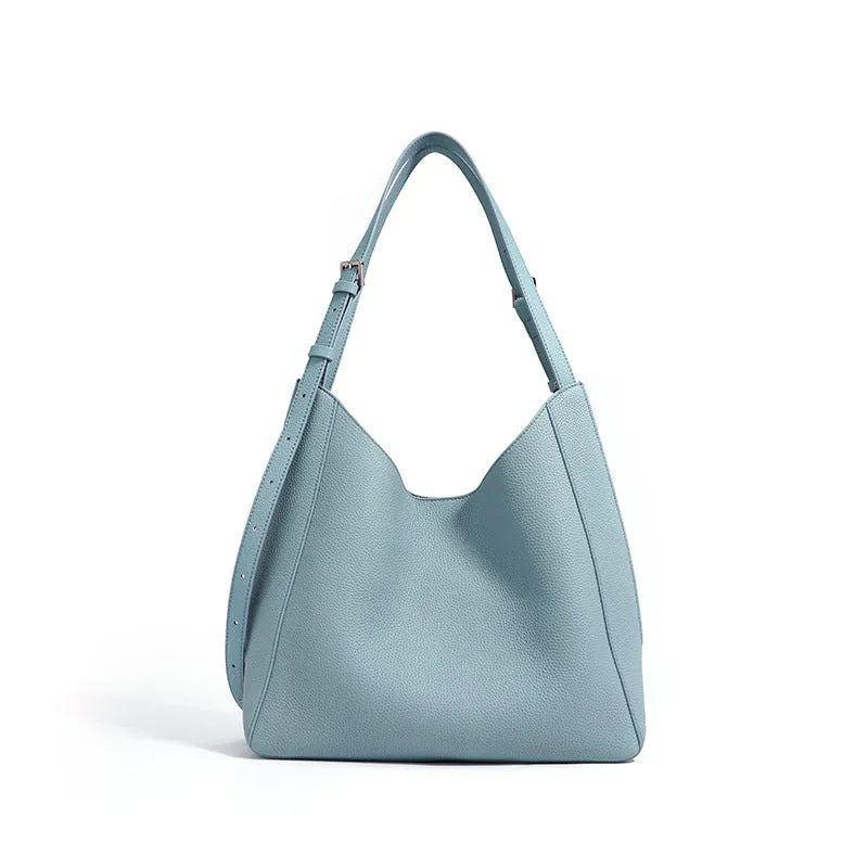 Lightweight Leather Shoulder Bag