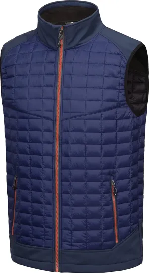 Little Donkey Andy Men’s Lightweight Puffer Vest, Warm Outdoor Sleeveless Jacket for Hiking Travel Running