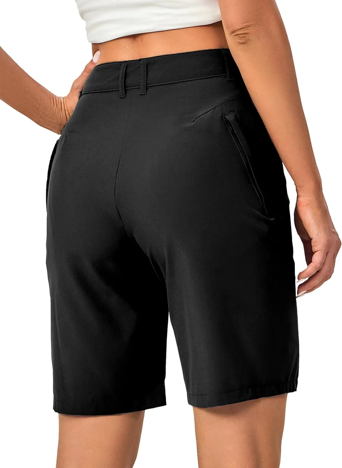 Little Donkey Andy Women's Hiking Shorts Lightweight Waterproof Bermuda Quick Dry Outdoor Pants for Running