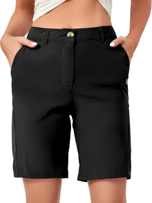 Little Donkey Andy Women's Hiking Shorts Lightweight Waterproof Bermuda Quick Dry Outdoor Pants for Running