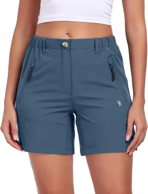 Little Donkey Andy Women's Quick Dry Lightweight Stretch Shorts Outdoor Short Active Hiking Golf