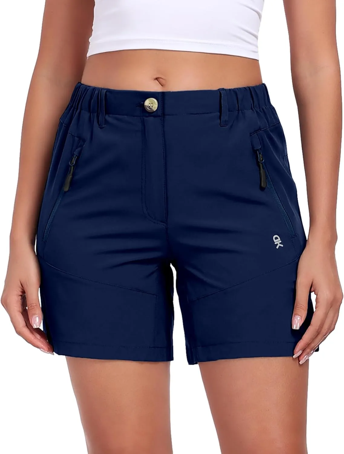 Little Donkey Andy Women's Quick Dry Lightweight Stretch Shorts Outdoor Short Active Hiking Golf