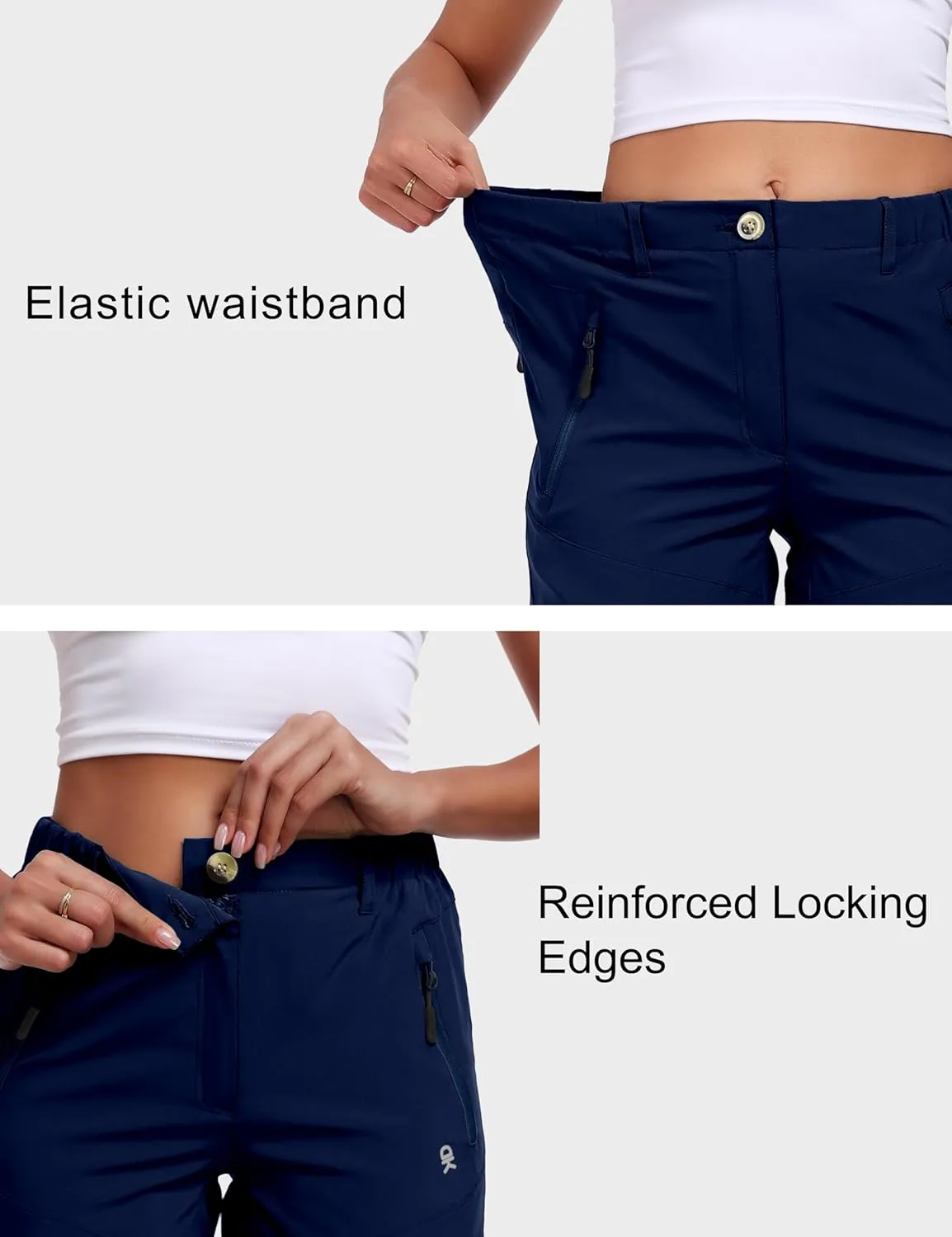 Little Donkey Andy Women's Quick Dry Lightweight Stretch Shorts Outdoor Short Active Hiking Golf