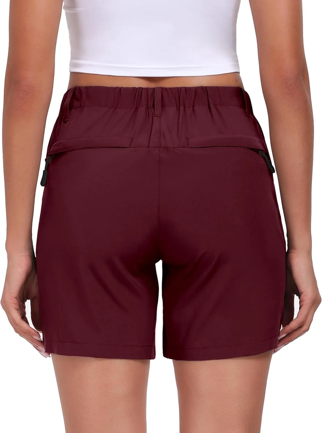 Little Donkey Andy Women's Quick Dry Lightweight Stretch Shorts Outdoor Short Active Hiking Golf