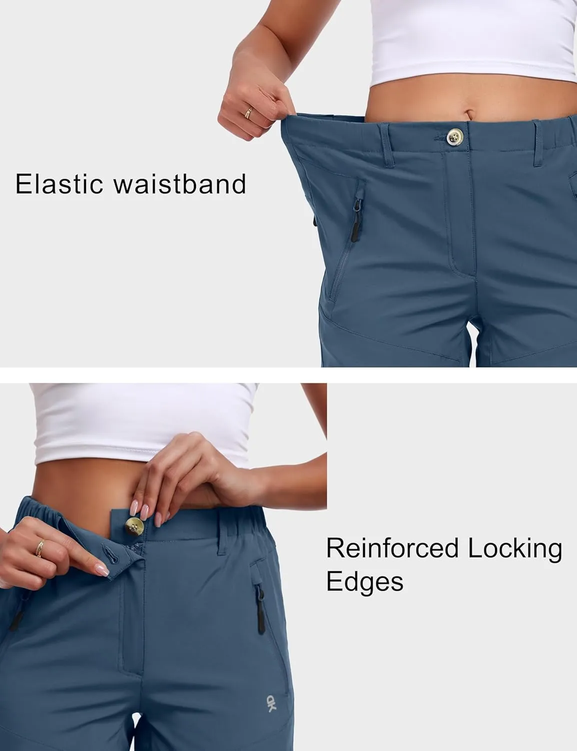 Little Donkey Andy Women's Quick Dry Lightweight Stretch Shorts Outdoor Short Active Hiking Golf