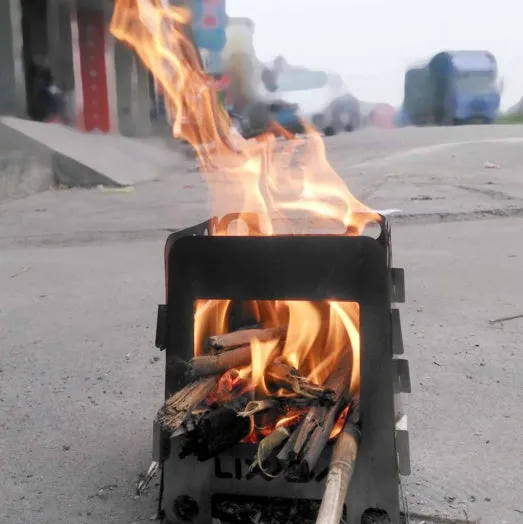 LIXADA Portable Survival Wood Stove