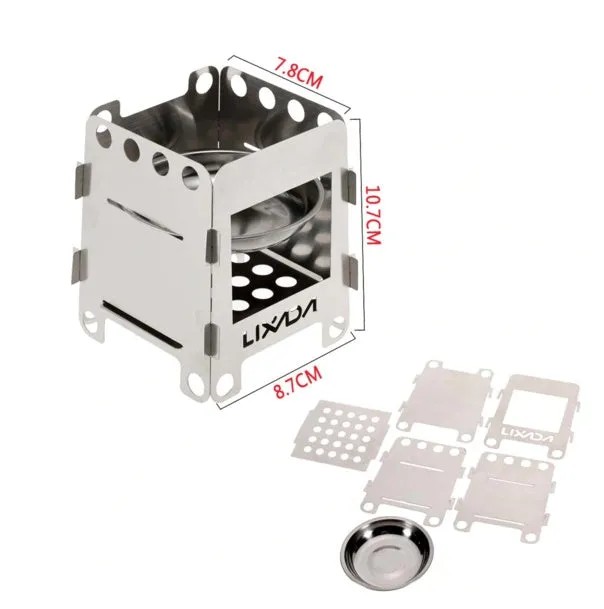 LIXADA Portable Survival Wood Stove