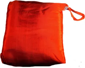 Ltd Luxury Fair Trade Oriental Silk Double Sleeping Bag Liner - Choice of Colours (red)
