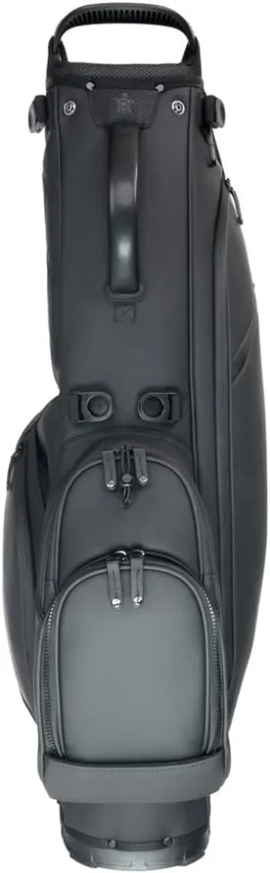 Lux Carry Bag - Collapsible and Water Resistant Golf Bag with Tommy-Clip Electronic Access & 360 Auto-Fit & Balance Strap System, 7.5” (Tar)
