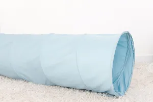 Lyla & Sage Play Co - Kids Play Tunnel - 6ft Pop Up Crawl Tunnel for Toddlers Babies - Collapsible Tunnel Toy Gift for Boy and Girl - Play Tunnel Tent Indoor & Outdoor (Light Blue/Ocean)