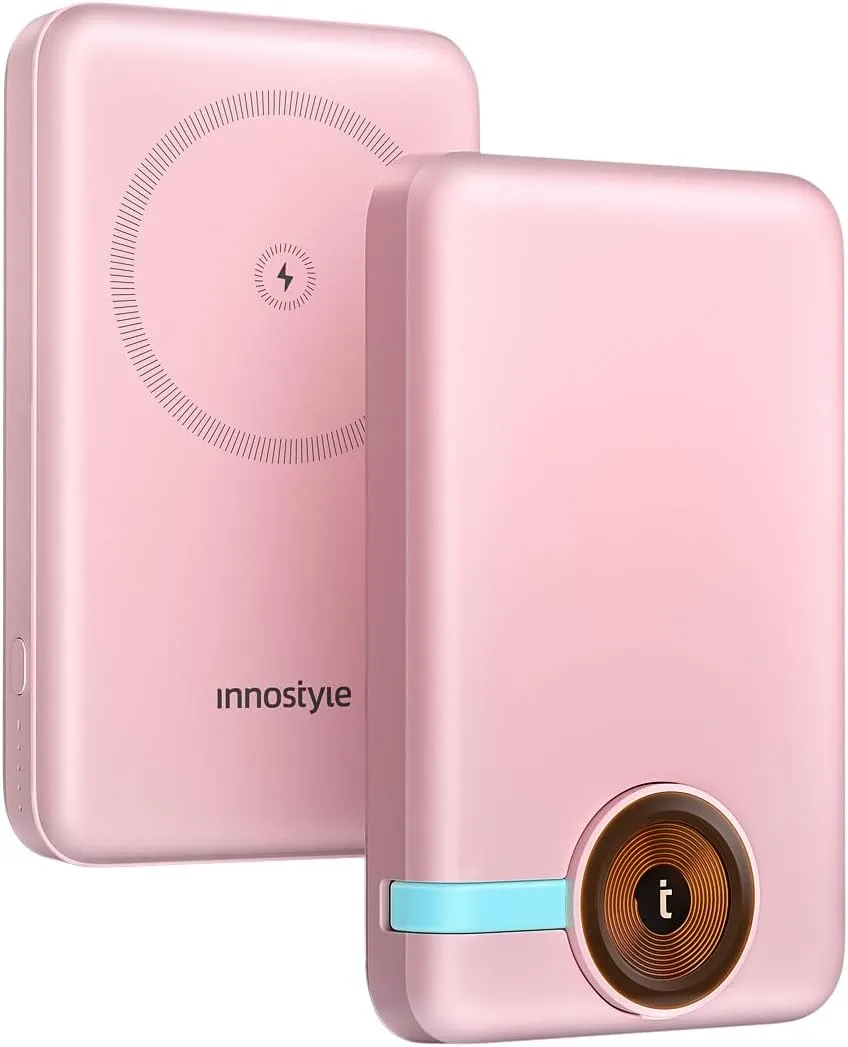 Magnetic Power Bank with Apple Watch Charger, 10000mAh Wireless Magsafe Portable Charger for iPhone 16/15/14/13/12 Series & iWatch, 20W PD USB-C Fast Charging Battery Pack