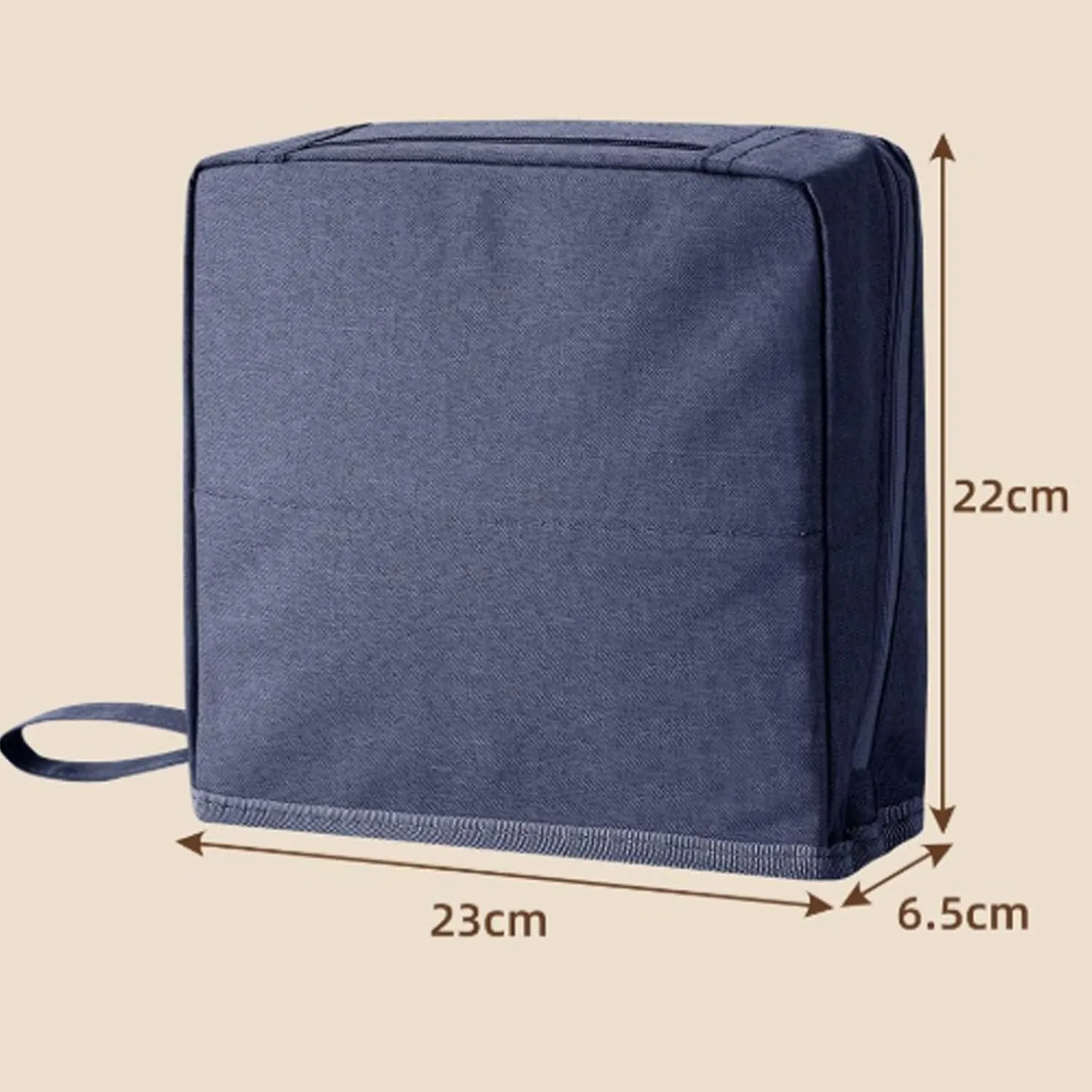 Makeup Bag, Standing Makeup Bag – Portable, Large Capacity Waterproof Makeup Organizer with Compartments Travel Home Use (Gray)