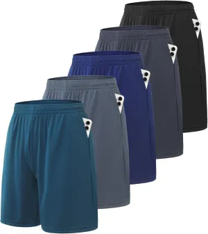 Mans Athletic Gym Shorts - Quick Dry Lightweight Training Shorts