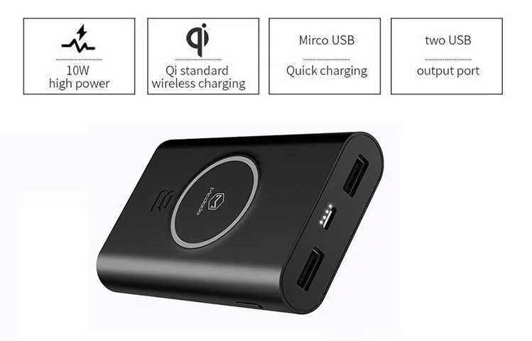 Mcdodo 5W Wireless Power Bank 8000mAh