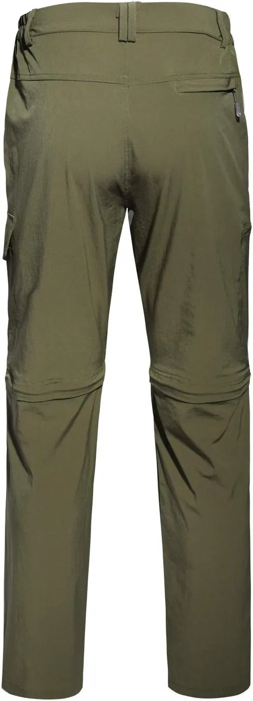 Men Outdoor Quick Dry Lightweight Waterproof Hiking Pants with Belt