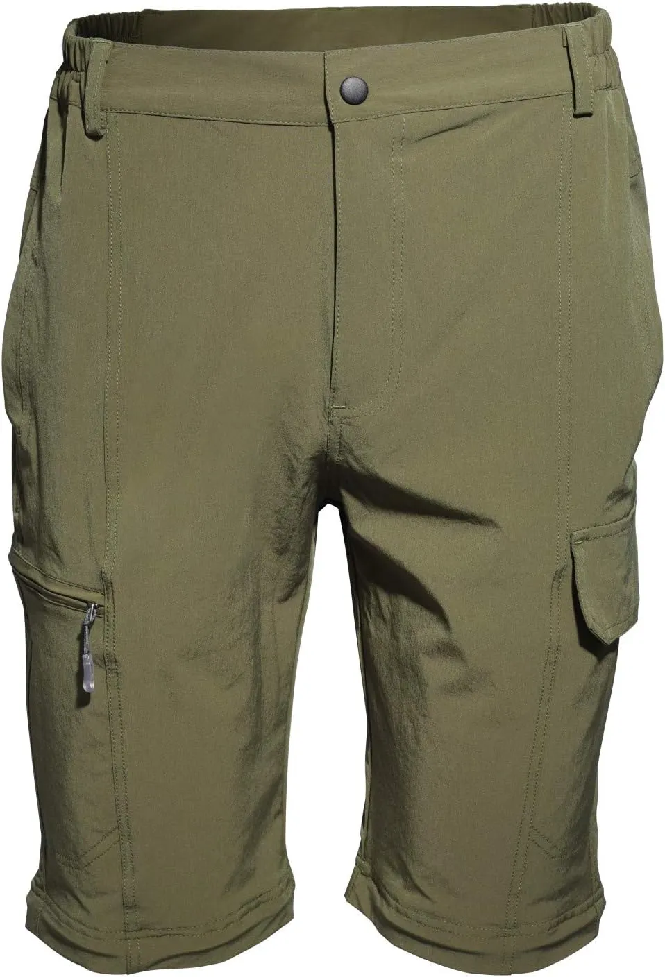 Men Outdoor Quick Dry Lightweight Waterproof Hiking Pants with Belt