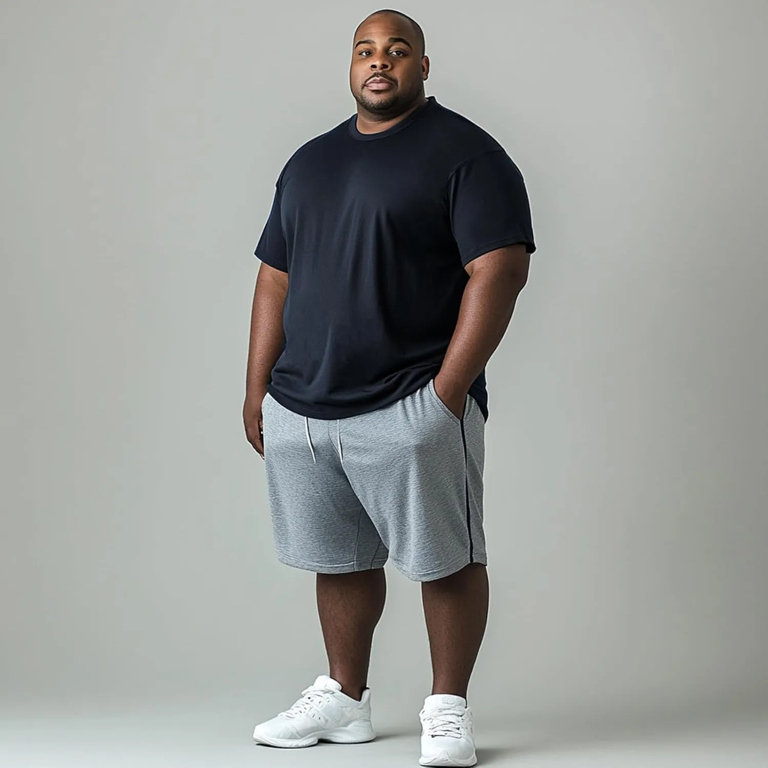 Men’s Big and Tall Dry Fit Shirts Cooling Quick Dry Lightweight Short Sleeve Moisture Wicking Workout Athletic T-Shirt