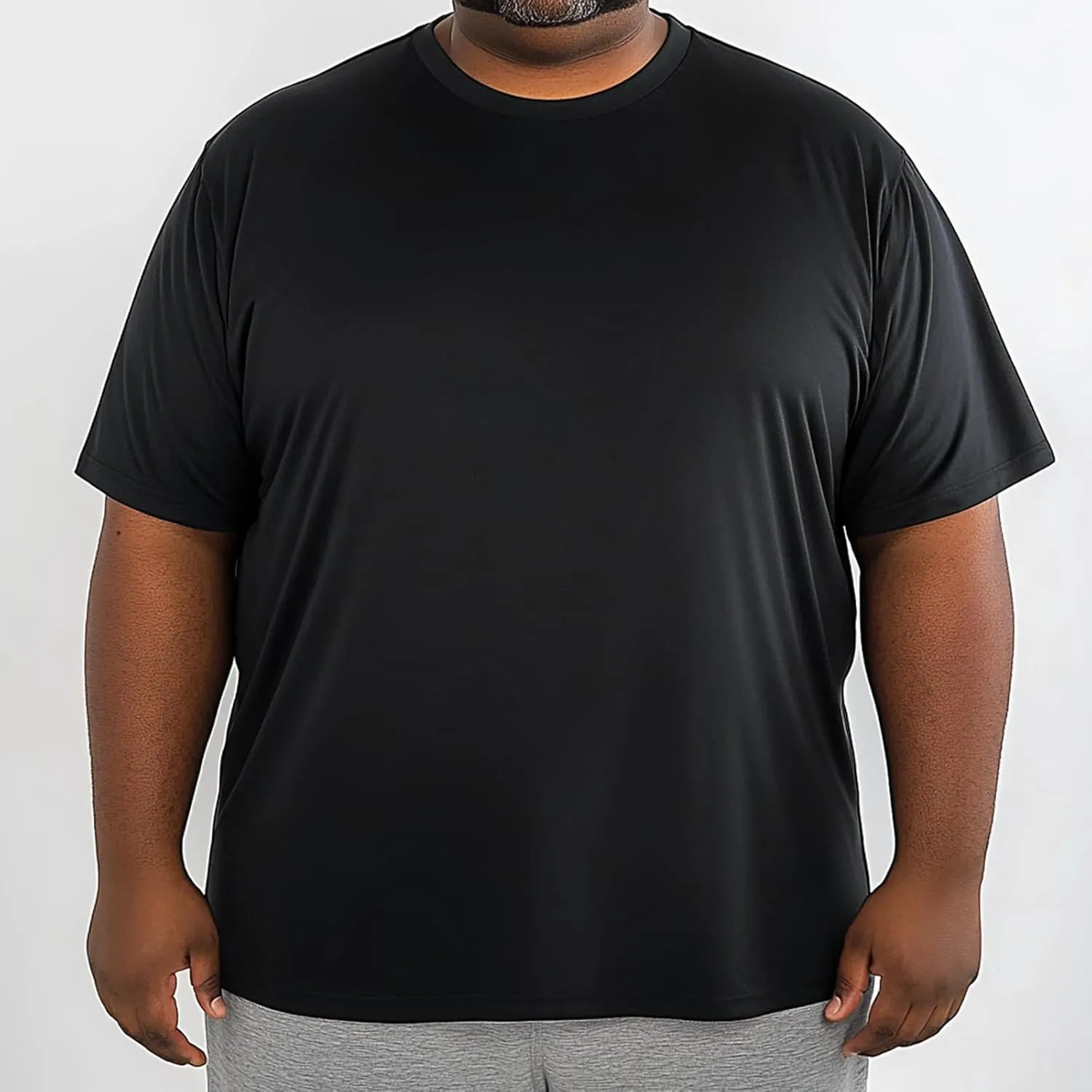 Men’s Big and Tall Dry Fit Shirts Cooling Quick Dry Lightweight Short Sleeve Moisture Wicking Workout Athletic T-Shirt