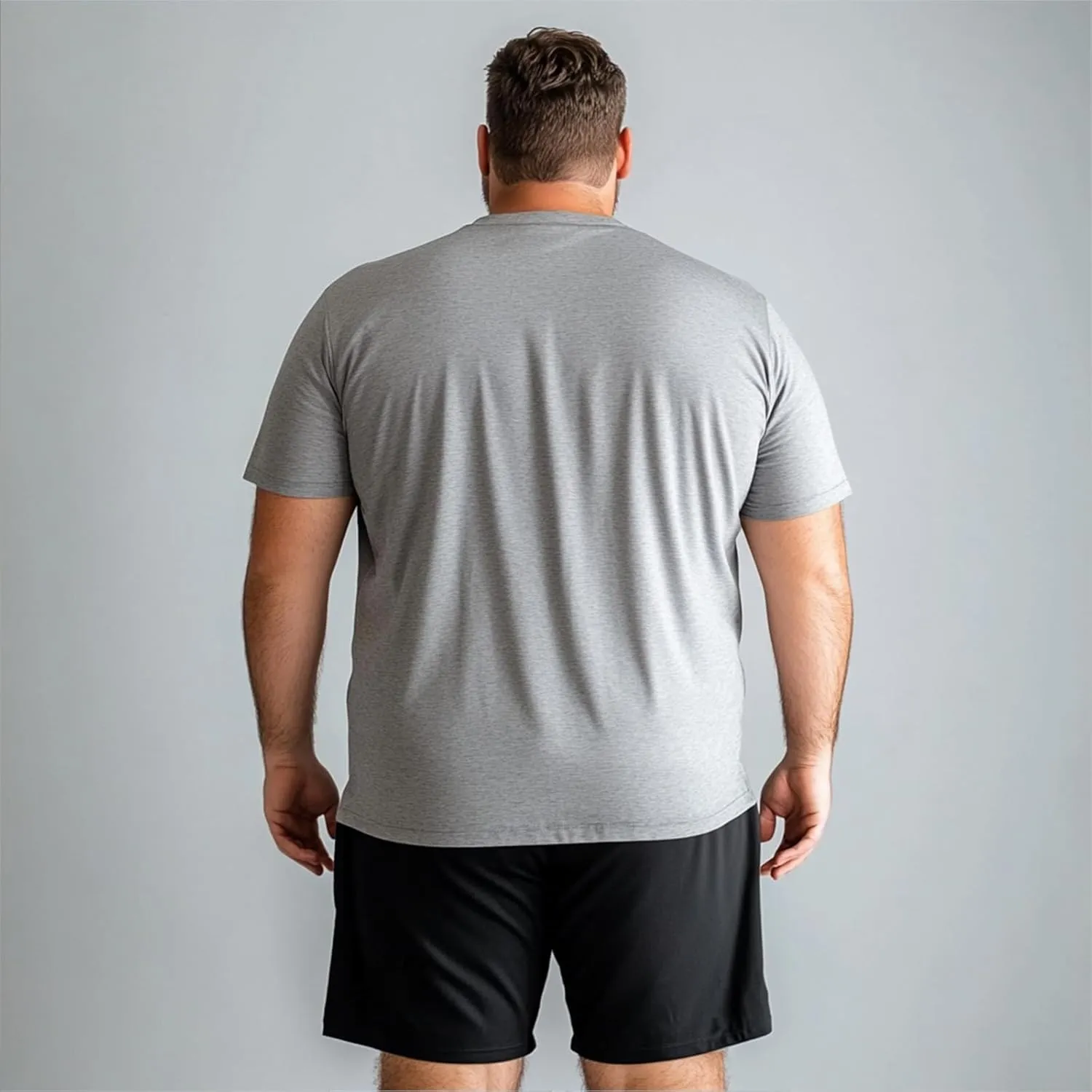 Men’s Big and Tall Dry Fit Shirts Cooling Quick Dry Lightweight Short Sleeve Moisture Wicking Workout Athletic T-Shirt