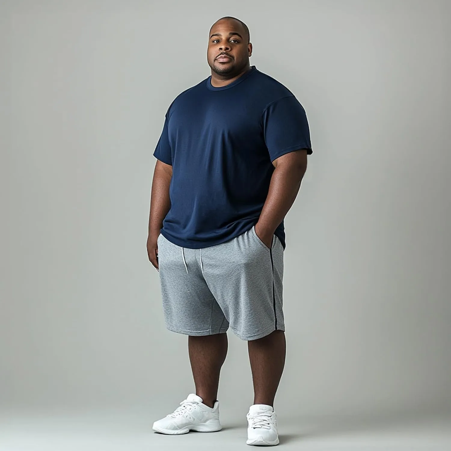 Men’s Big and Tall Dry Fit Shirts Cooling Quick Dry Lightweight Short Sleeve Moisture Wicking Workout Athletic T-Shirt