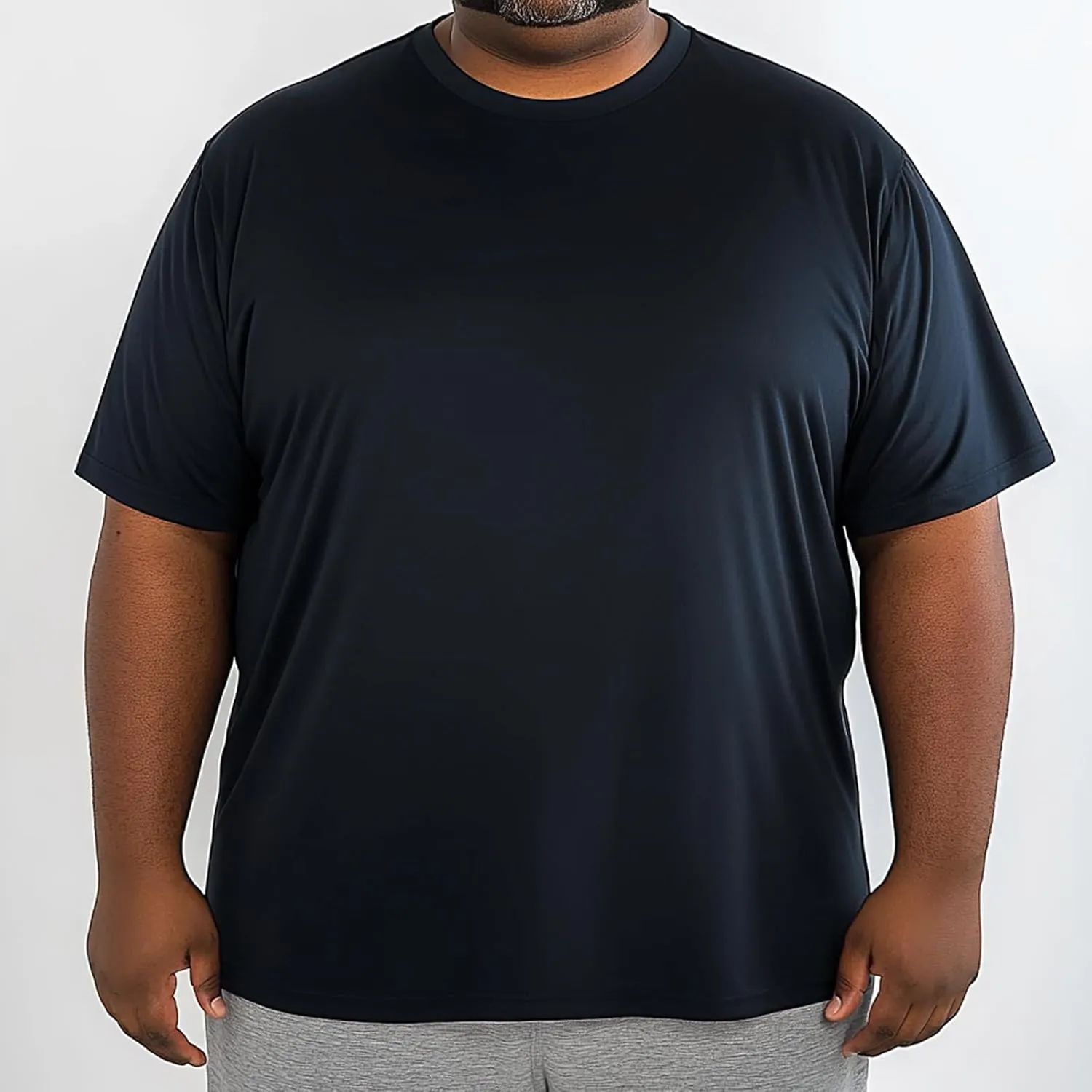 Men’s Big and Tall Dry Fit Shirts Cooling Quick Dry Lightweight Short Sleeve Moisture Wicking Workout Athletic T-Shirt