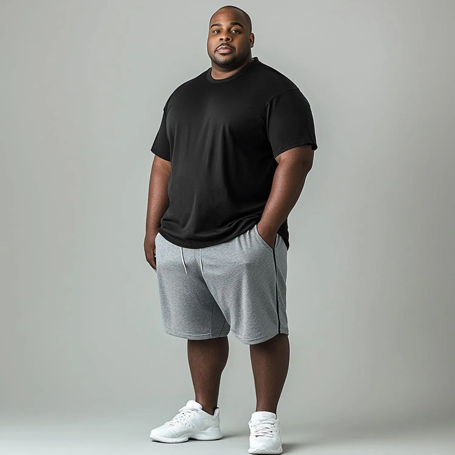 Men’s Big and Tall Dry Fit Shirts Cooling Quick Dry Lightweight Short Sleeve Moisture Wicking Workout Athletic T-Shirt
