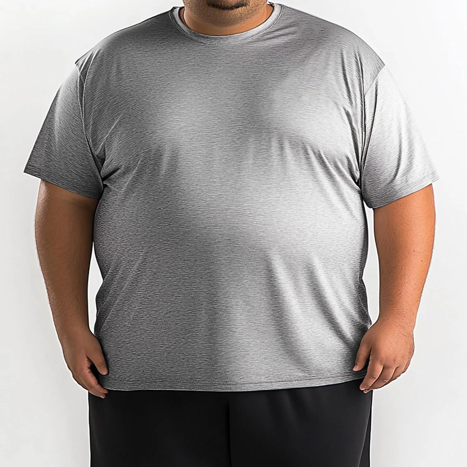 Men’s Big and Tall Dry Fit Shirts Cooling Quick Dry Lightweight Short Sleeve Moisture Wicking Workout Athletic T-Shirt