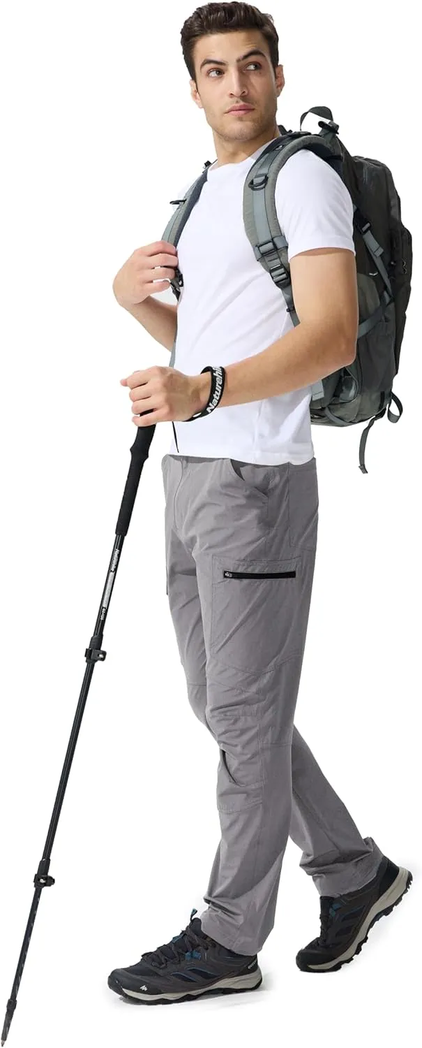 Men's Cargo Hiking Work Pants with 6 Pockets Lightweight Water Resistant Quick Dry Tactical Pants