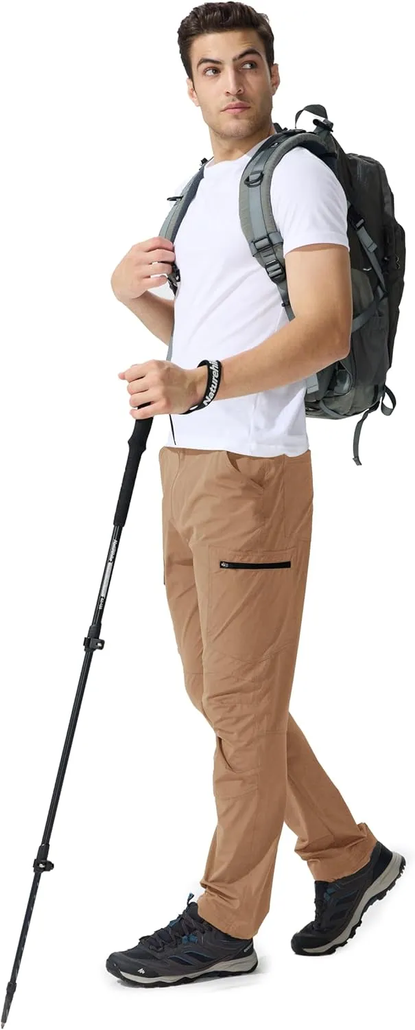 Men's Cargo Hiking Work Pants with 6 Pockets Lightweight Water Resistant Quick Dry Tactical Pants