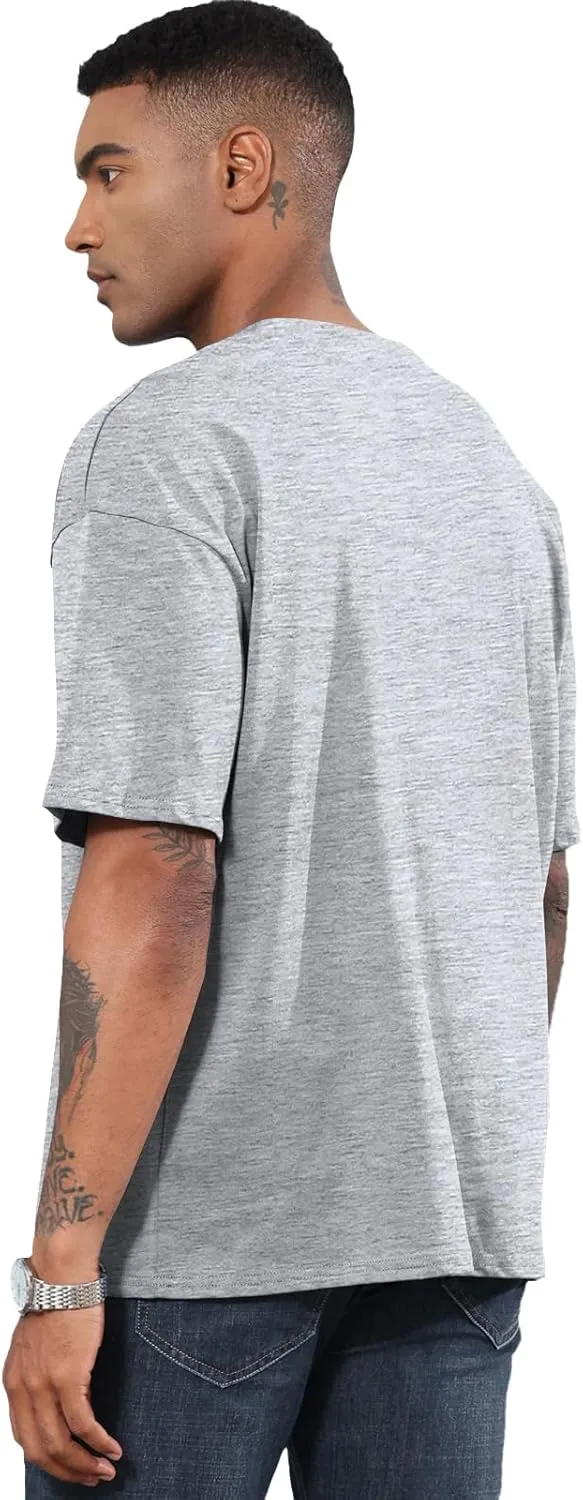 Men's Fashion Oversized Tshirts Workout Short Sleeve T-Shirt Dry Fit Lightweight Crewneck Tee Tops