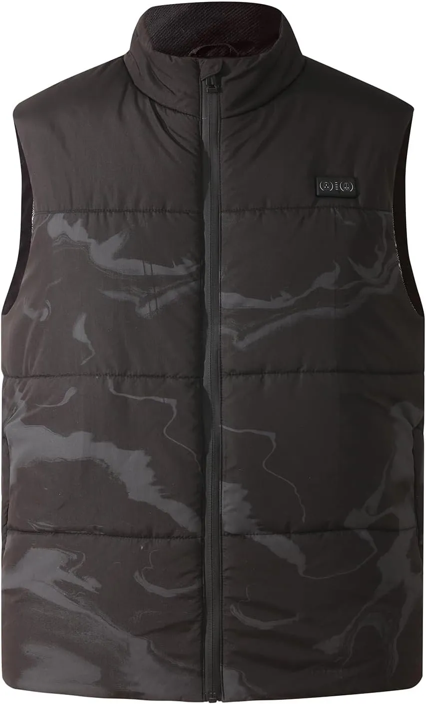 Men's Heated Vest, Camouflage Insulated Vest, With 6 Carbon Fiber Heating Pads and 3 Temperature Settings