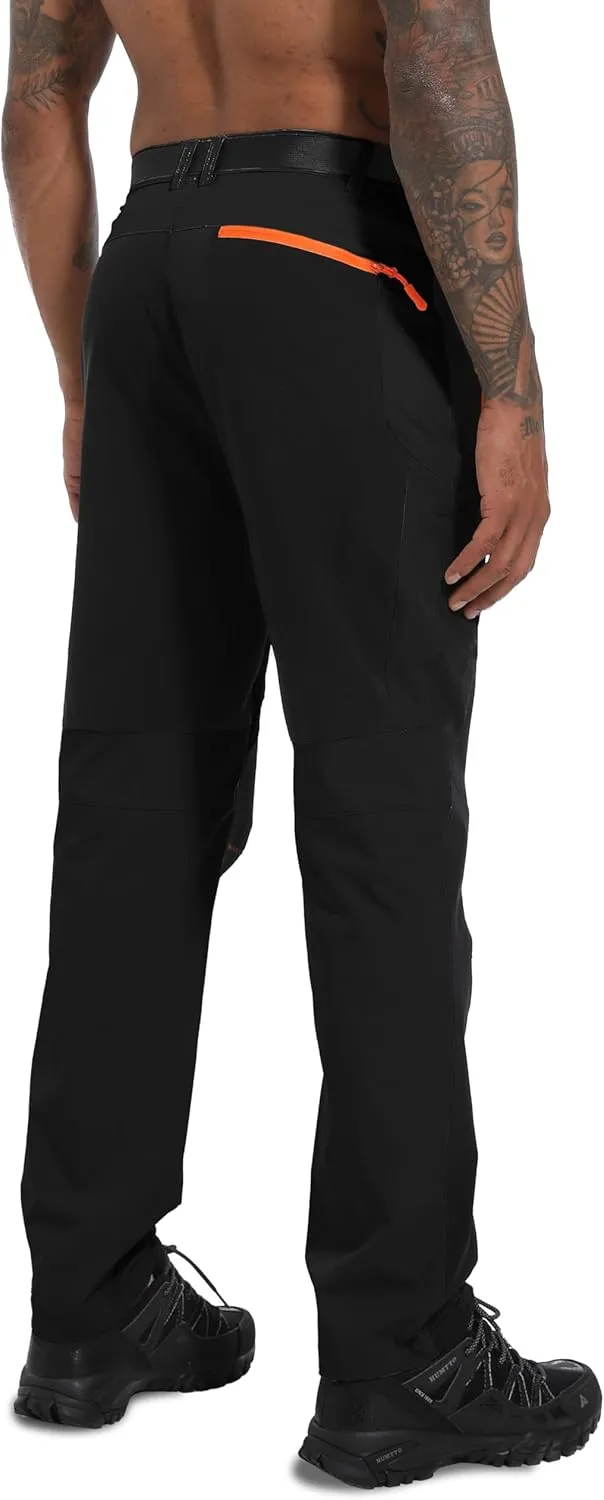 Men's Hiking Cargo Pants Outdoor Water Resistant Lightweight Quick-Dry Athletic Apparel, namely, Pants