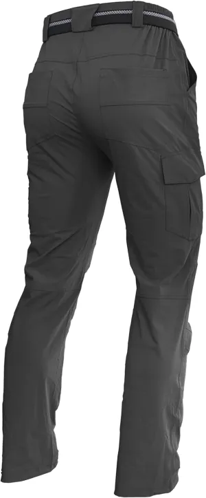 Men's Hiking Pants Quick-Dry Lightweight Waterproof Travel Outdoor Camping Hunting Fishing Work Cargo Pants
