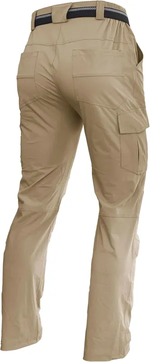 Men's Hiking Pants Quick-Dry Lightweight Waterproof Travel Outdoor Camping Hunting Fishing Work Cargo Pants