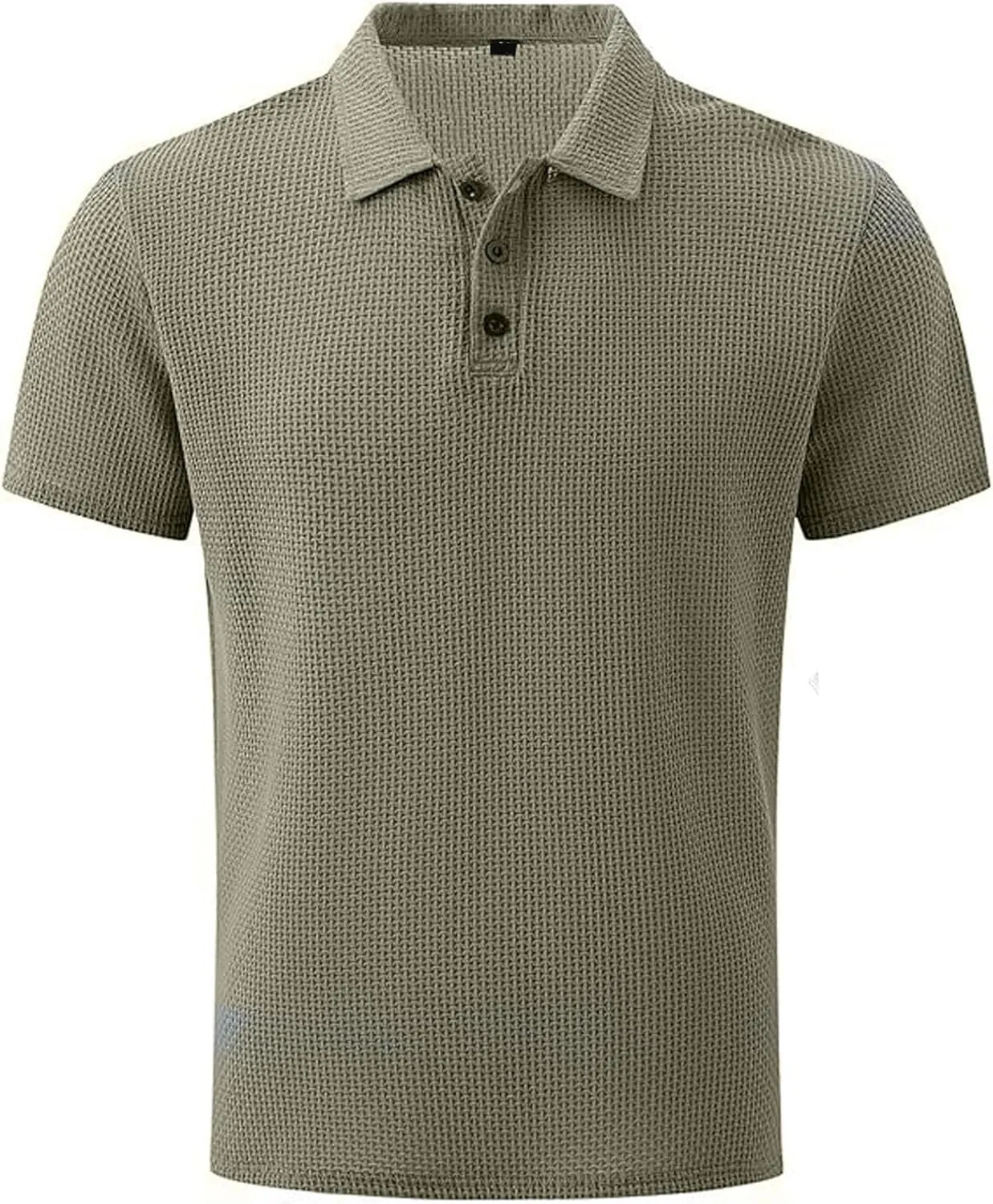 Mens Jacquard Polo Shirts Lightweight Stretch Short Sleeve Polos Dressy Casual Quick Dry Lightweight Trendy Outfits
