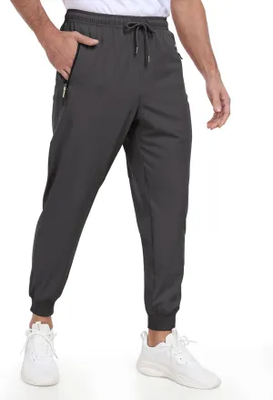 Mens Jogger Lightweight Athletic Workout Pants Quick Dry Breathable Track Jogging Sweat Pants for Exercise Gym