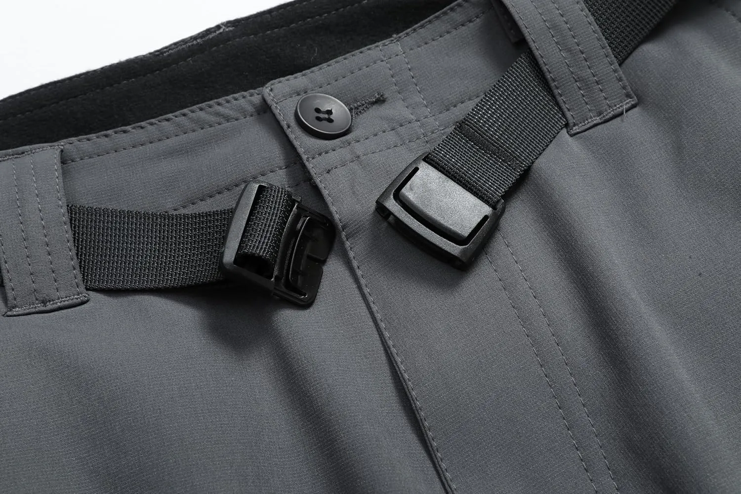 Men's Lightweight Cargo Pants Waterproof Quick Dry Tactical Pants Outdoor Hiking Pants with Belt