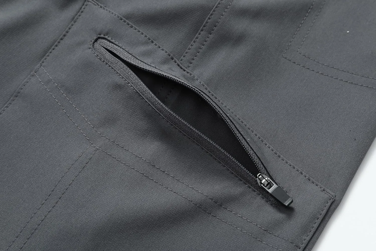 Men's Lightweight Cargo Pants Waterproof Quick Dry Tactical Pants Outdoor Hiking Pants with Belt