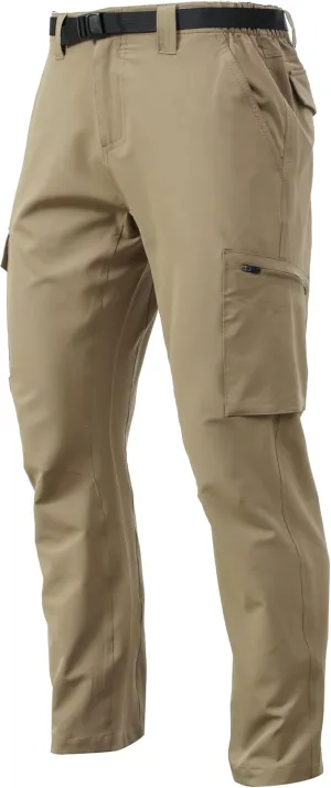 Men's Lightweight Cargo Pants Waterproof Quick Dry Tactical Pants Outdoor Hiking Pants with Belt