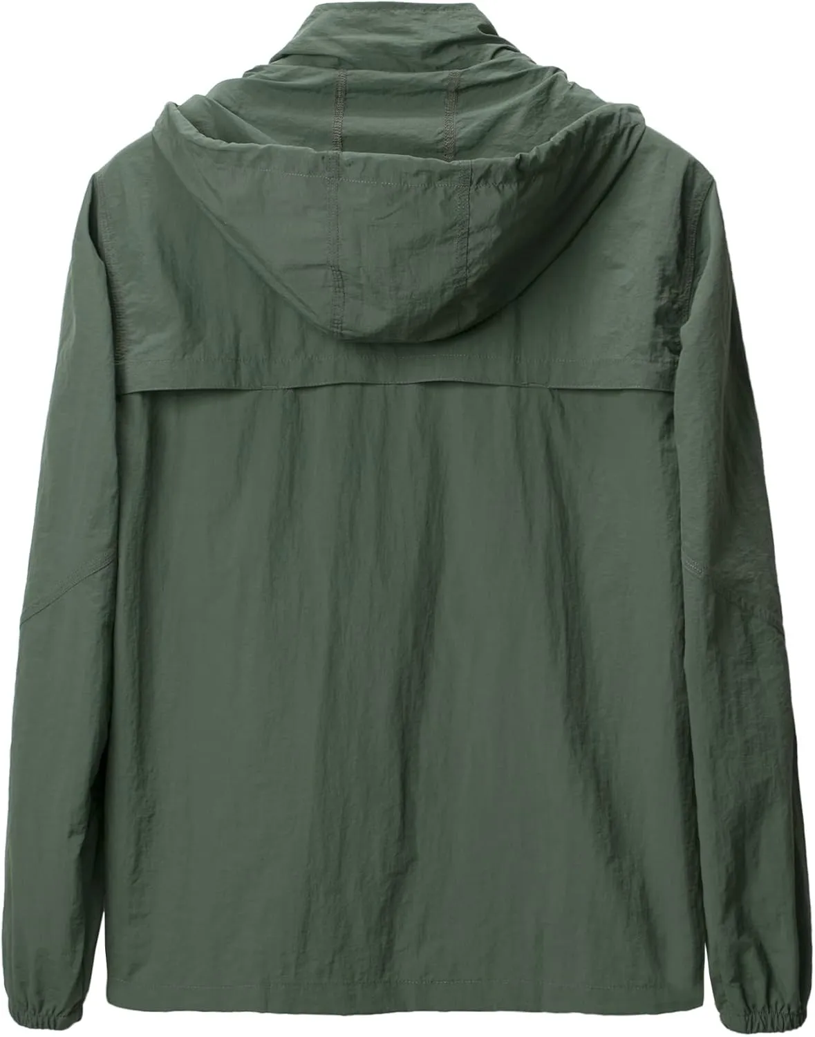 Mens Quick Dry Windbreaker, Breathable Lightweight Hooded Jackets, Sun-proof Windproof Outdoor Overcoat