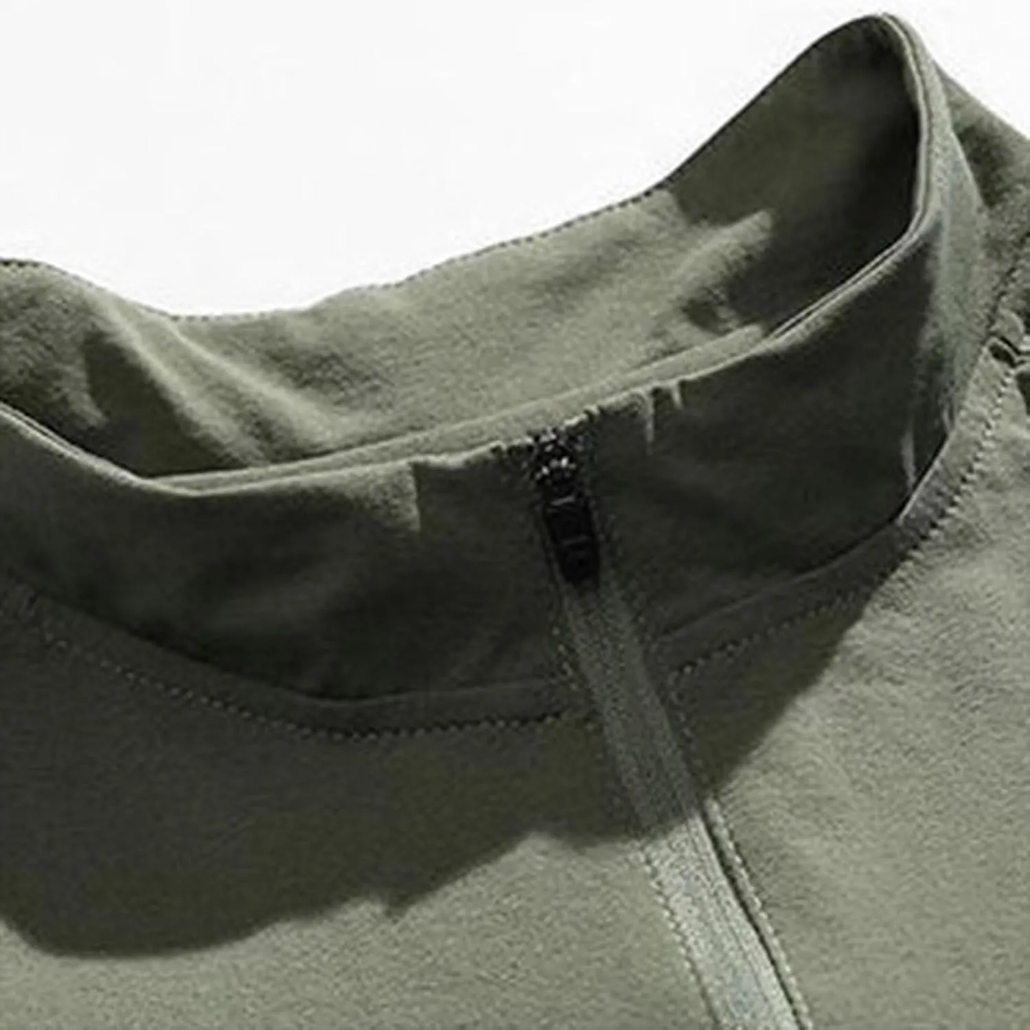 Men's Shirts Quick Dry Slim Fit Half Zipper Long Sleeve Solid Lightweight Shirt Odor Control Elastic Lightweight Tops