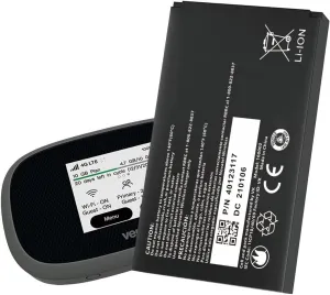 Mifi 8800L Battery,5100mAh Upgraded 2025 New Replacment Battery for Novatel Verizon Jetpack MiFi 8800L 7730L P/N 40123117 Mobile WiFi Hotspot