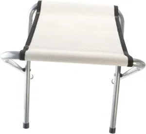 Milisten Portable Camping Stool Lightweight Collapsible Stool for Outdoor Activities Fishing Picnics Travel White Heavy Duty Design Easy to Carry Versatile Use