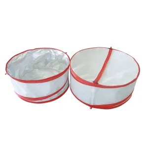 Ming's Mark FC-68103 Stylish Camping Insulated Collapsible Food Covers - 2-Pack