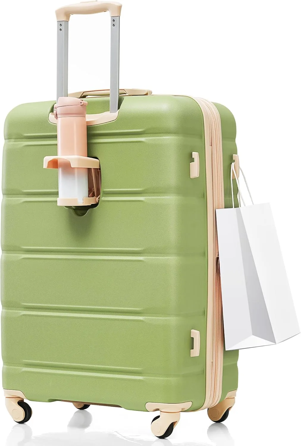 Modern, Light Green, One Size